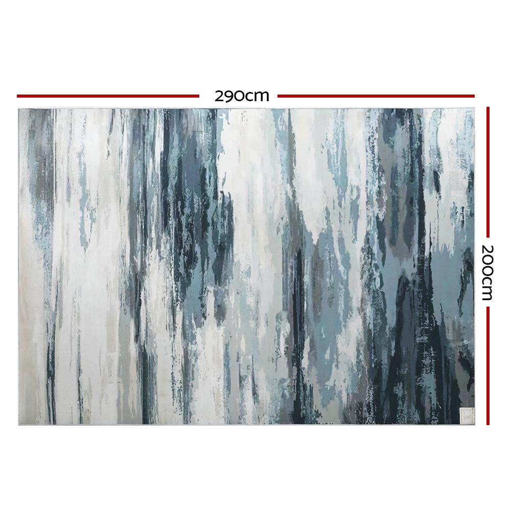 Artiss Floor Rug 200x290 Washable Mat Carpet Short Pile Poca - Cosy Abode