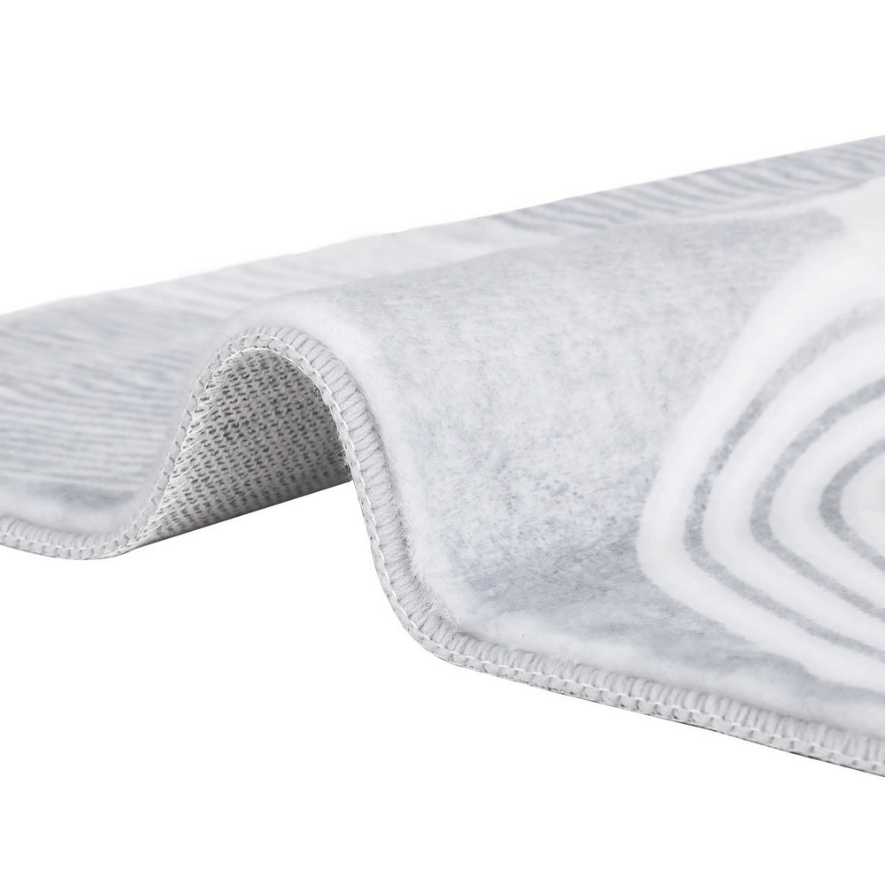 Artiss Floor Rugs 120x160cm Washable Area Mat Large Carpet Faux Rabbit Fur Cyril - Cosy Abode