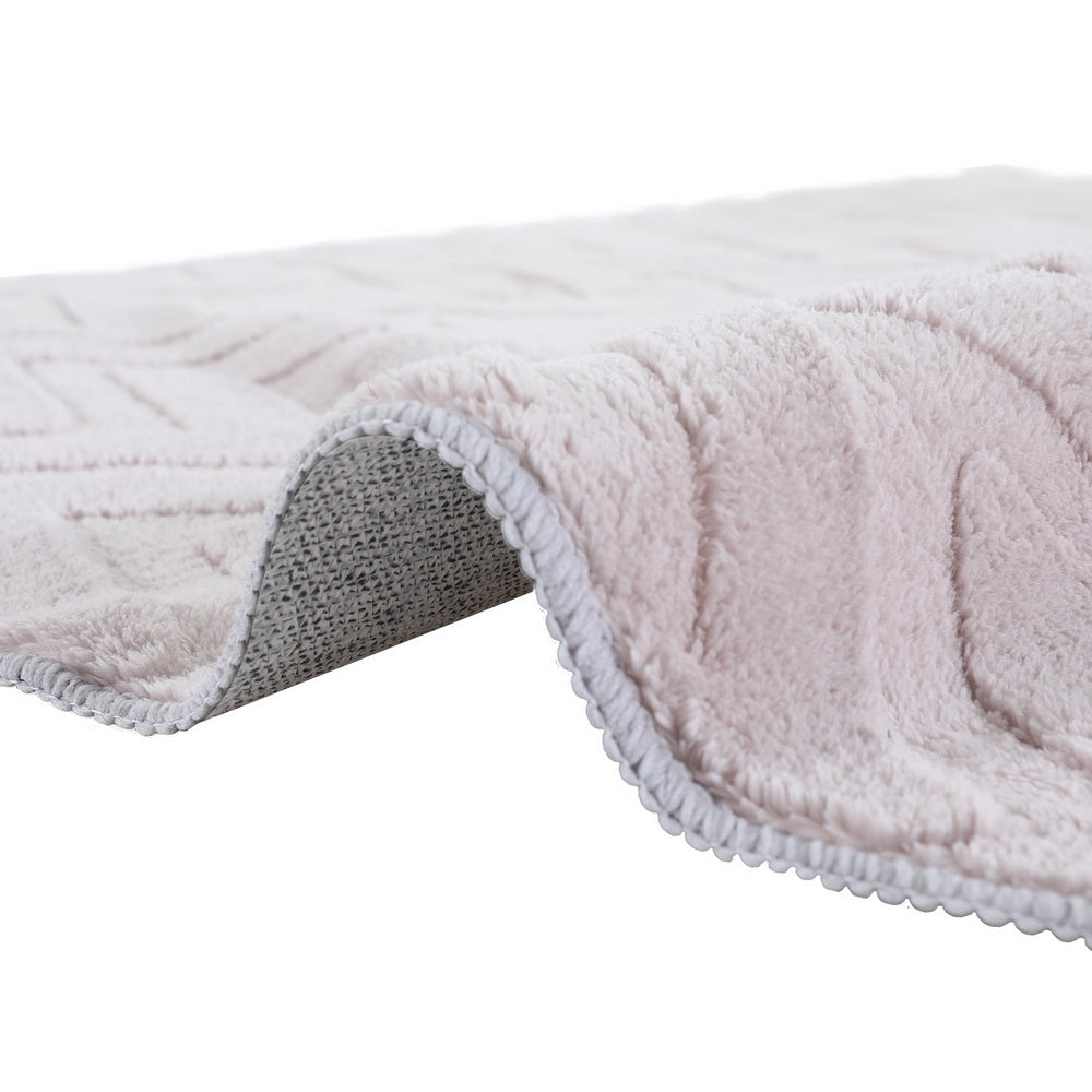 Artiss Floor Rugs 120x160cm Washable Area Mat Large Carpet Microfiber Ripple - Cosy Abode