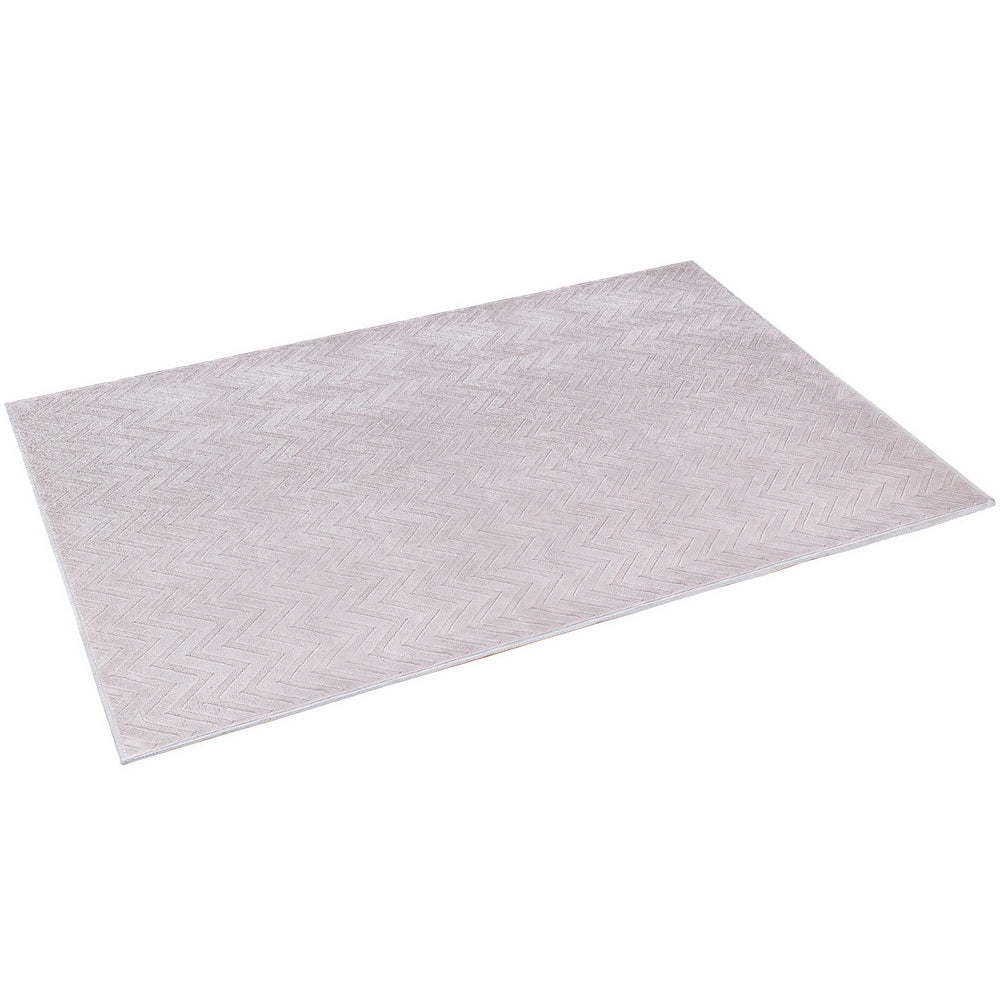 Artiss Floor Rugs 200x290cm Washable Area Mat Large Carpet Microfiber Ripple - Cosy Abode