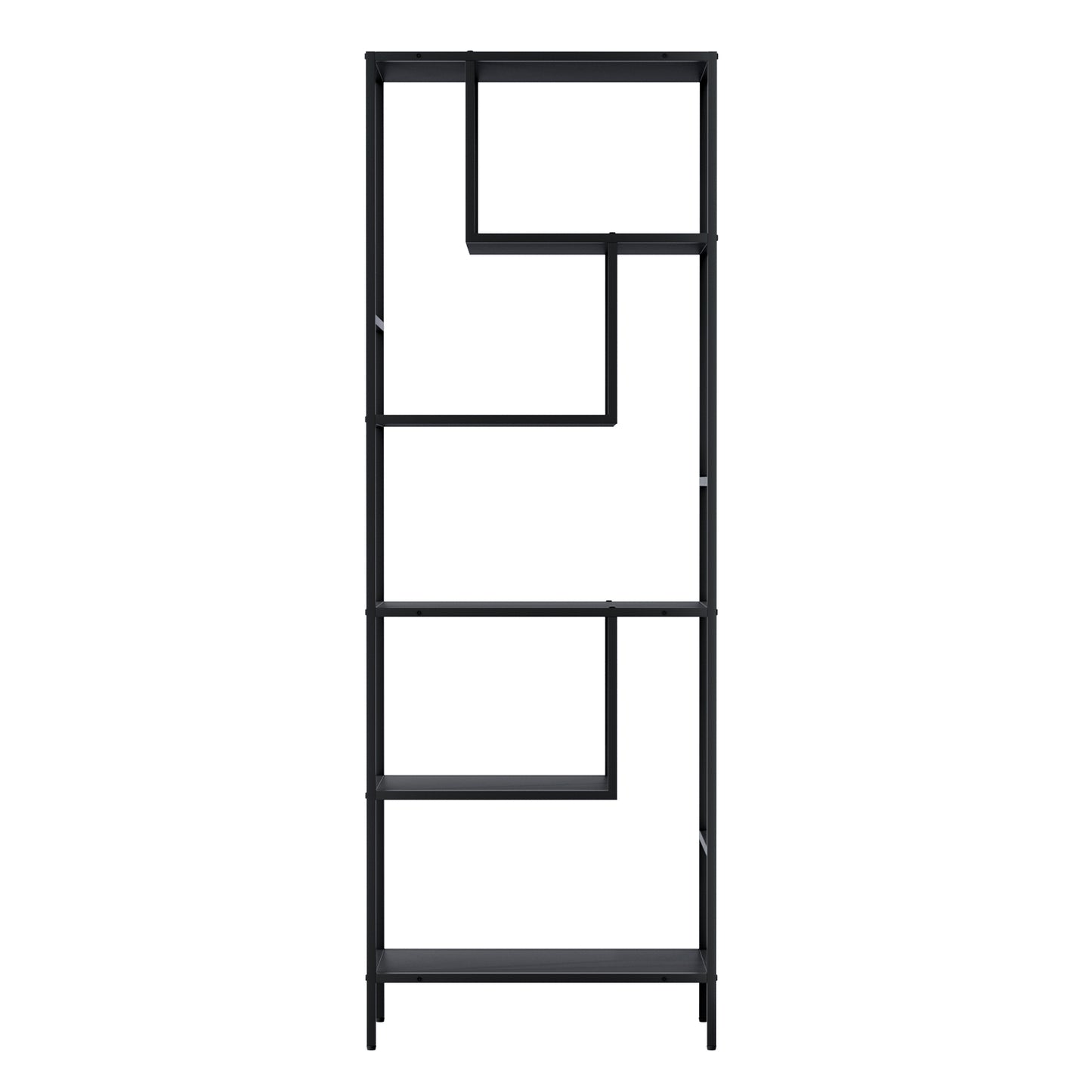 Artiss Bookshelf 5 Tiers RHYS - Black - Cosy Abode