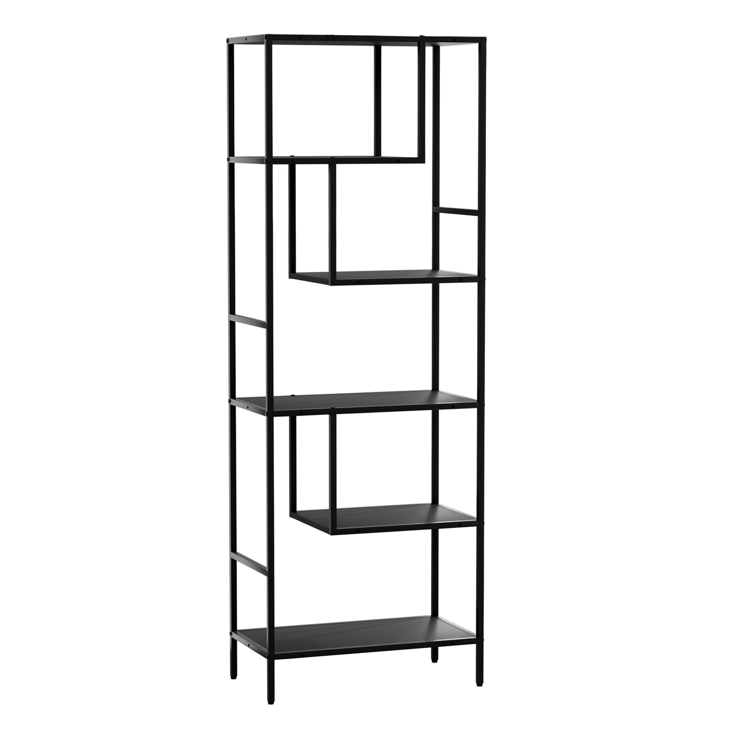 Artiss Bookshelf 5 Tiers RHYS - Black - Cosy Abode