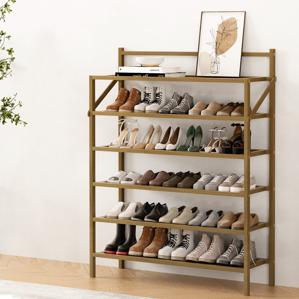 Artiss Shoe Rack 6-tier 18 Pairs Foldable - Cosy Abode
