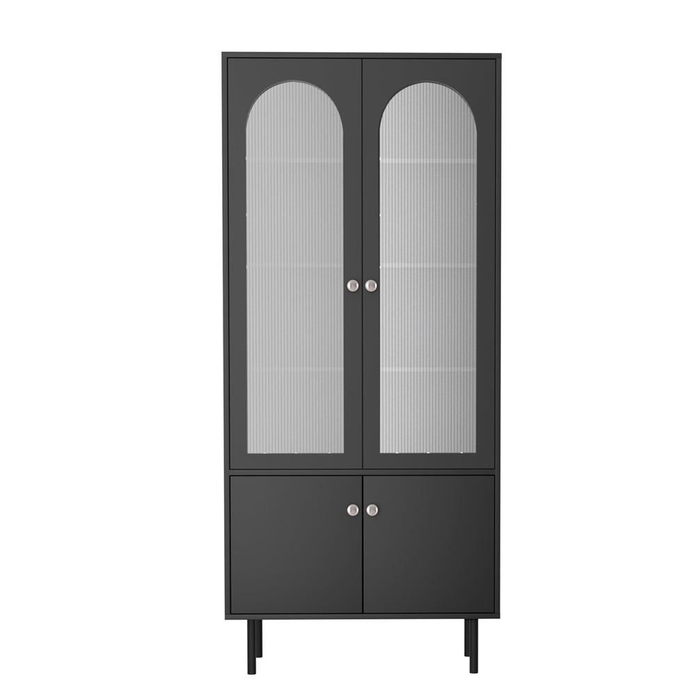 Artiss Buffet Sideboard Cupboard Cabinet Black - Cosy Abode