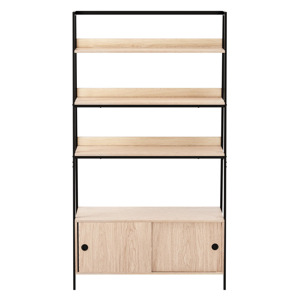 Artiss Bookshelf 5 Tier Cube Cabinet MIRA Oak - Cosy Abode