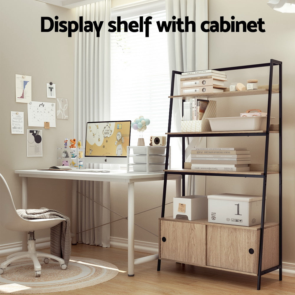 Artiss Bookshelf 5 Tier Cube Cabinet MIRA Oak - Cosy Abode