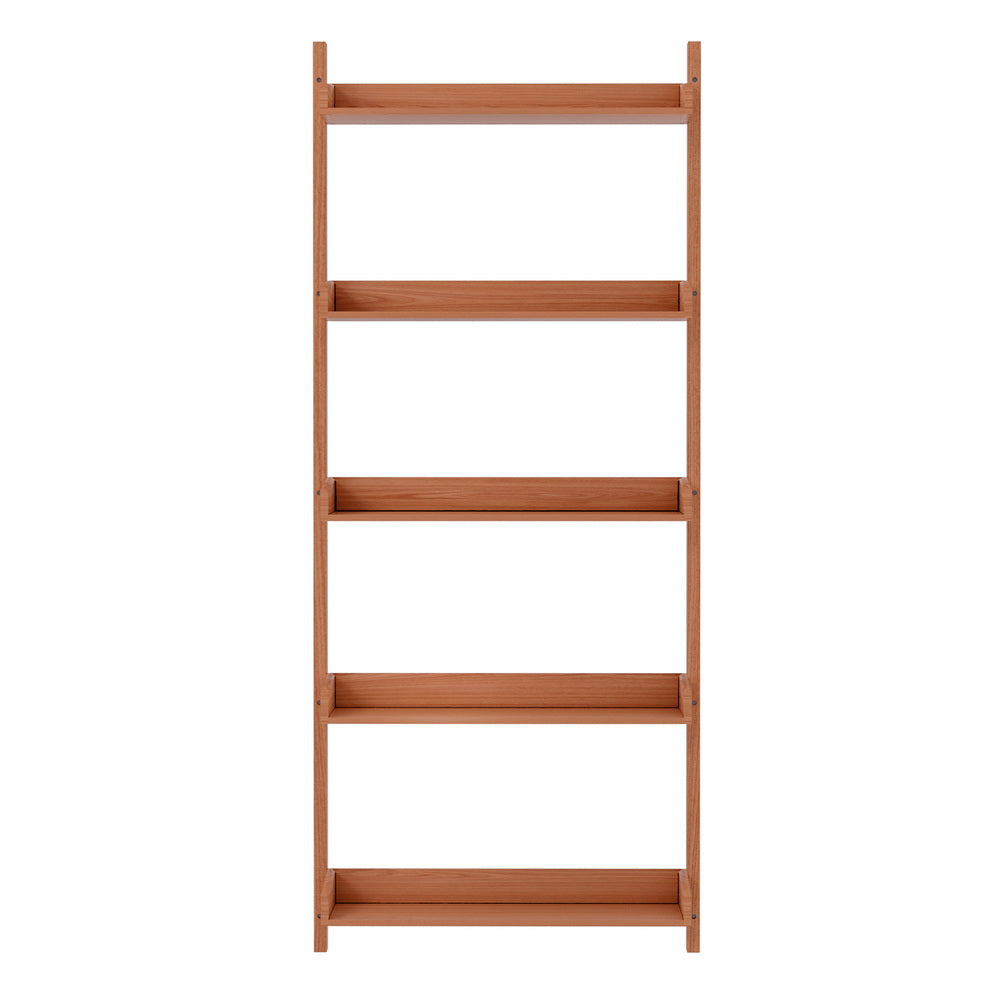 Artiss Bookshelf Floating Shelf CAPIZ Oak - Cosy Abode