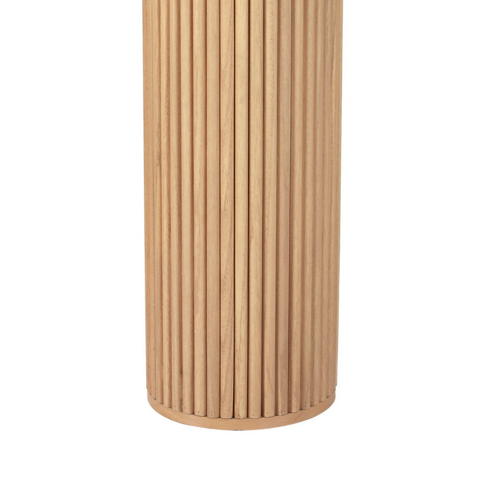 Artiss Console Table Oval 115CM Pine Blake - Cosy Abode