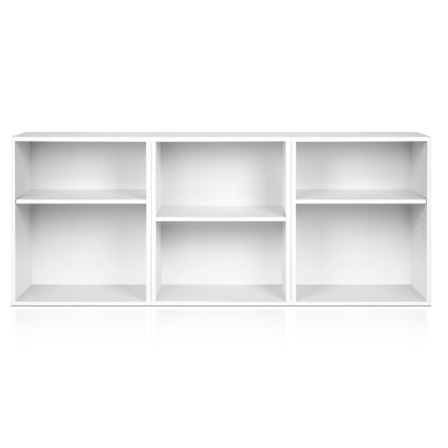 Artiss Bookshelf Set of 3 - VENA White - Cosy Abode