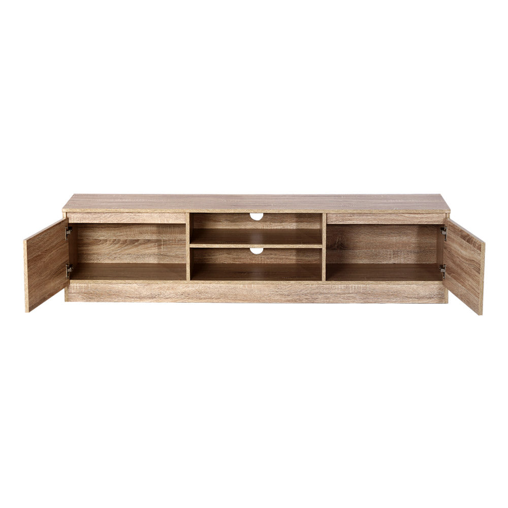 Artiss TV Cabinet Entertainment Unit 160cm Pine Charles - Cosy Abode