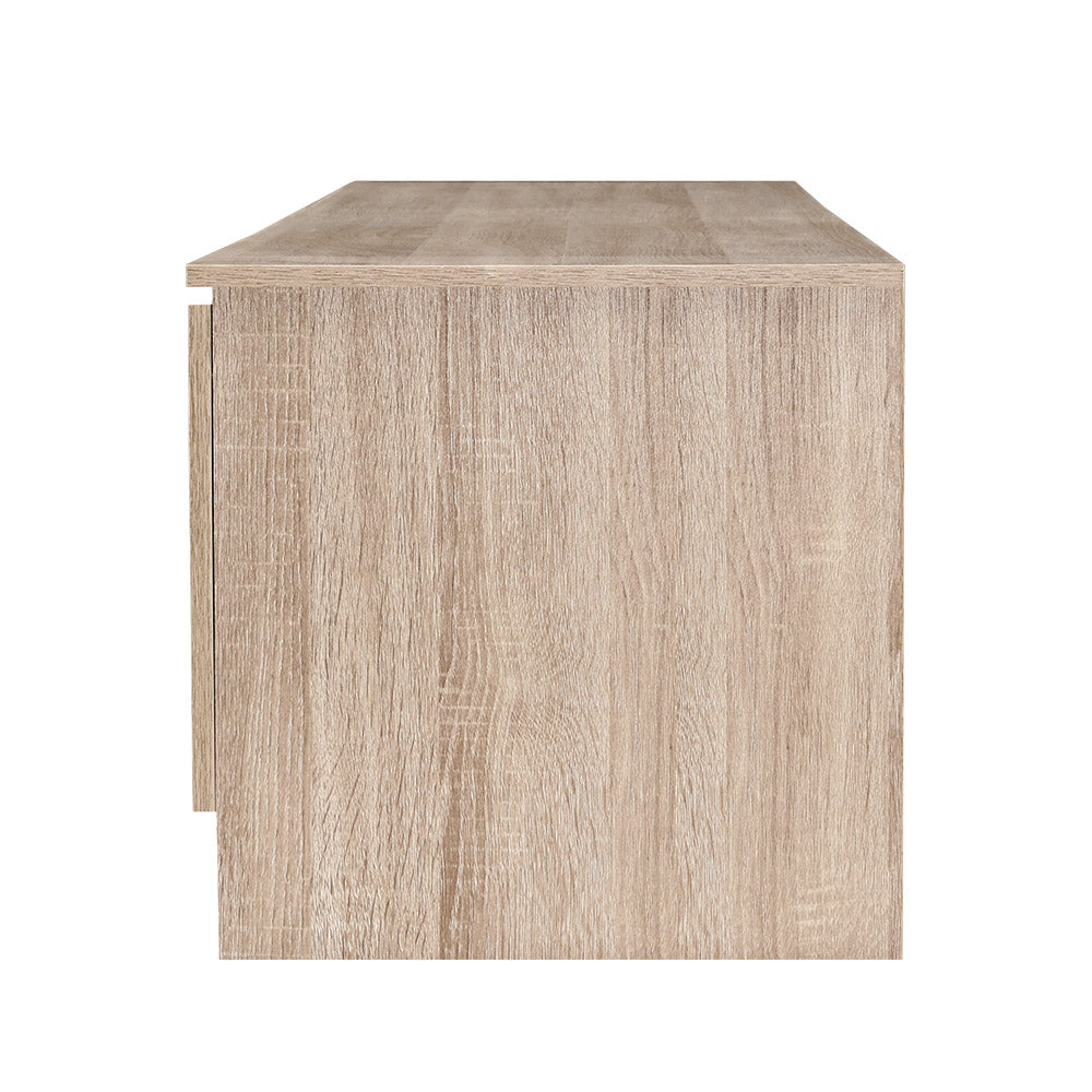 Artiss TV Cabinet Entertainment Unit 160cm Pine Charles - Cosy Abode