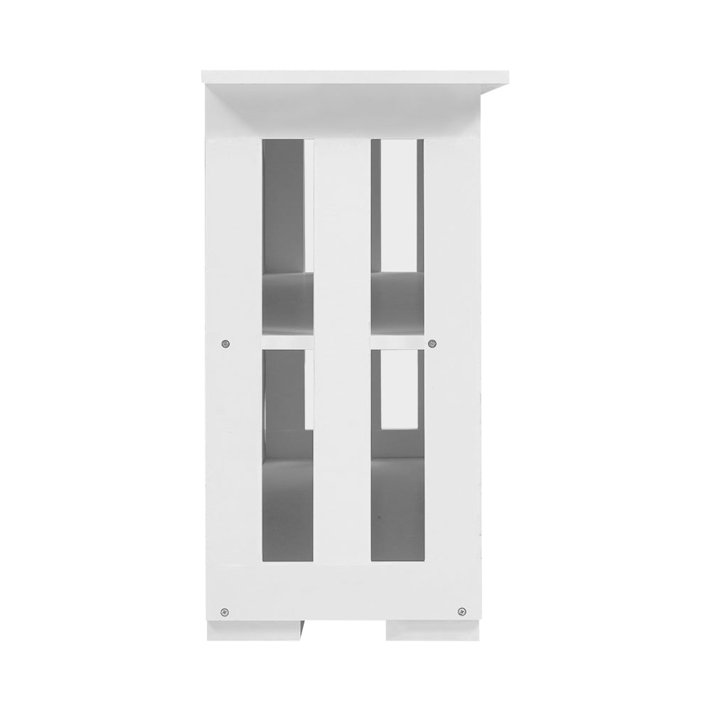 Artiss Buffet Sideboard Sliding Doors - SERA White - Cosy Abode