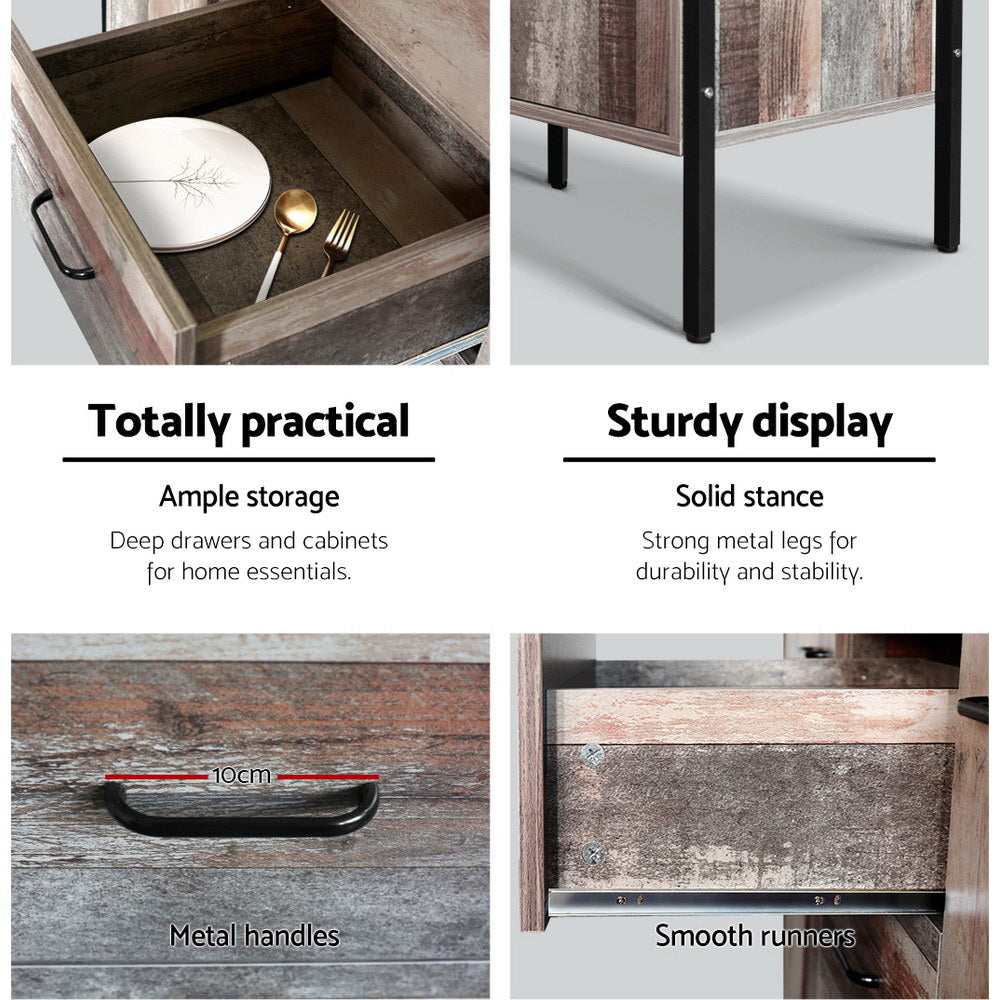 Artiss Buffet Sideboard - BARNLY - Cosy Abode