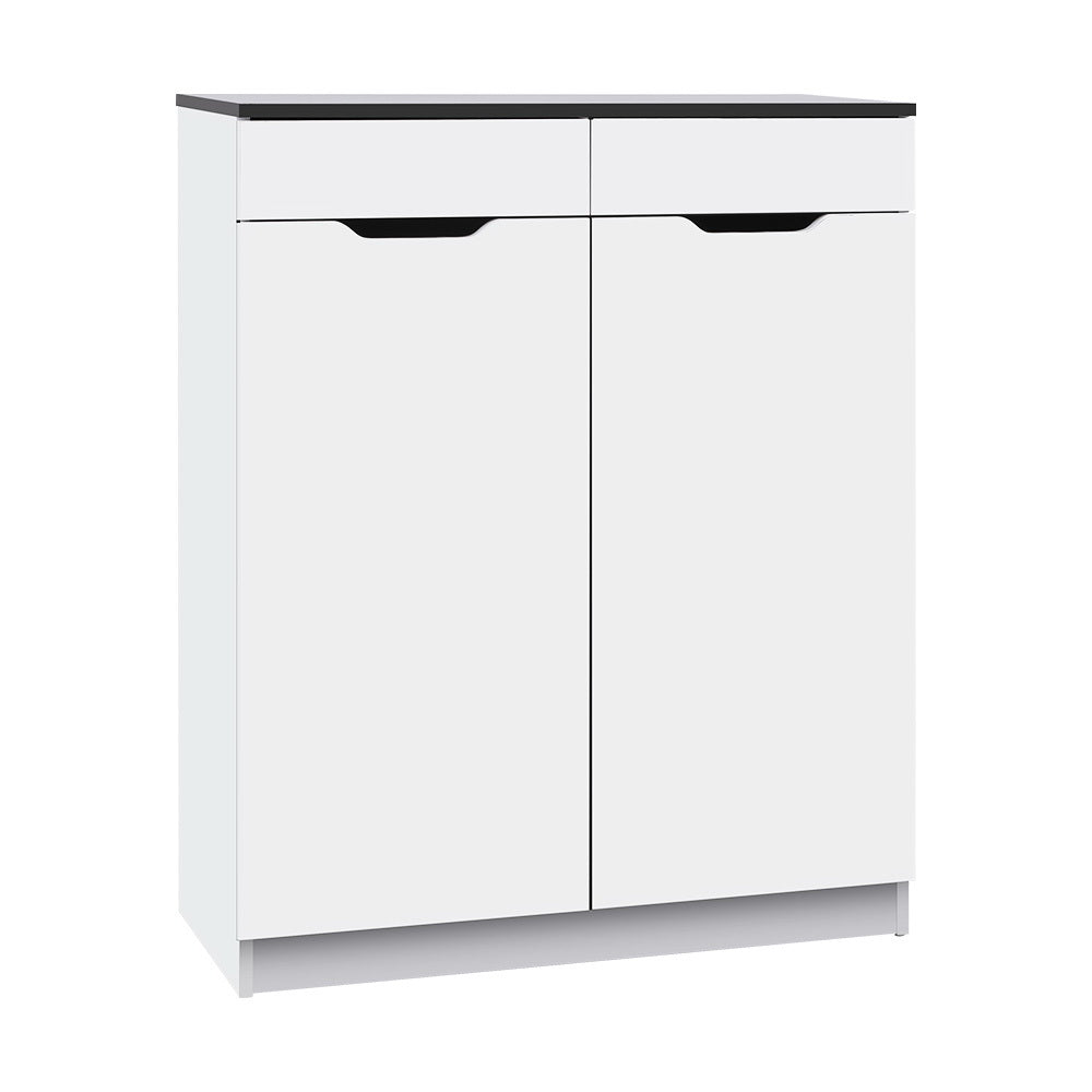 Artiss Shoe Rack Cabinet 30 Pairs White Eve - Cosy Abode