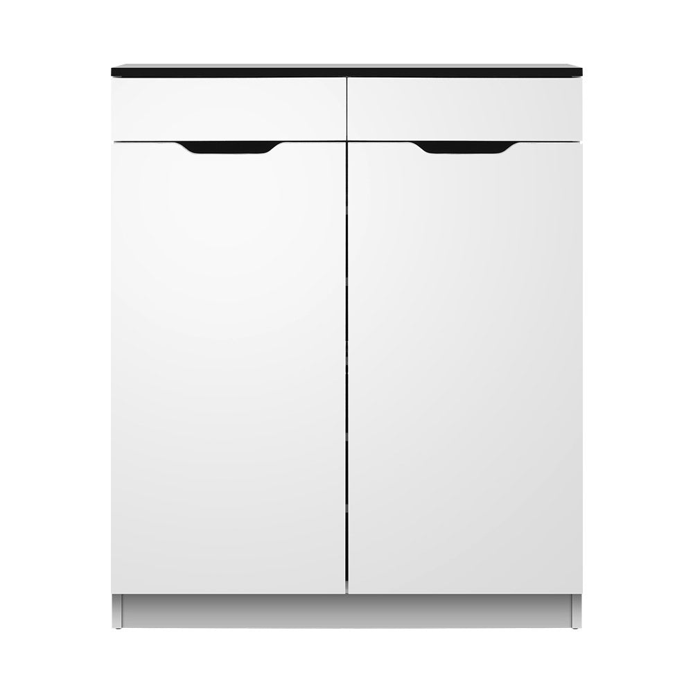 Artiss Shoe Rack Cabinet 30 Pairs White Eve - Cosy Abode