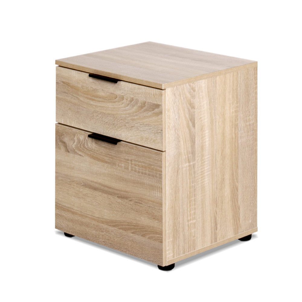 Artiss Filing Cabinet 2 Drawer Office Storage Organiser - Cosy Abode