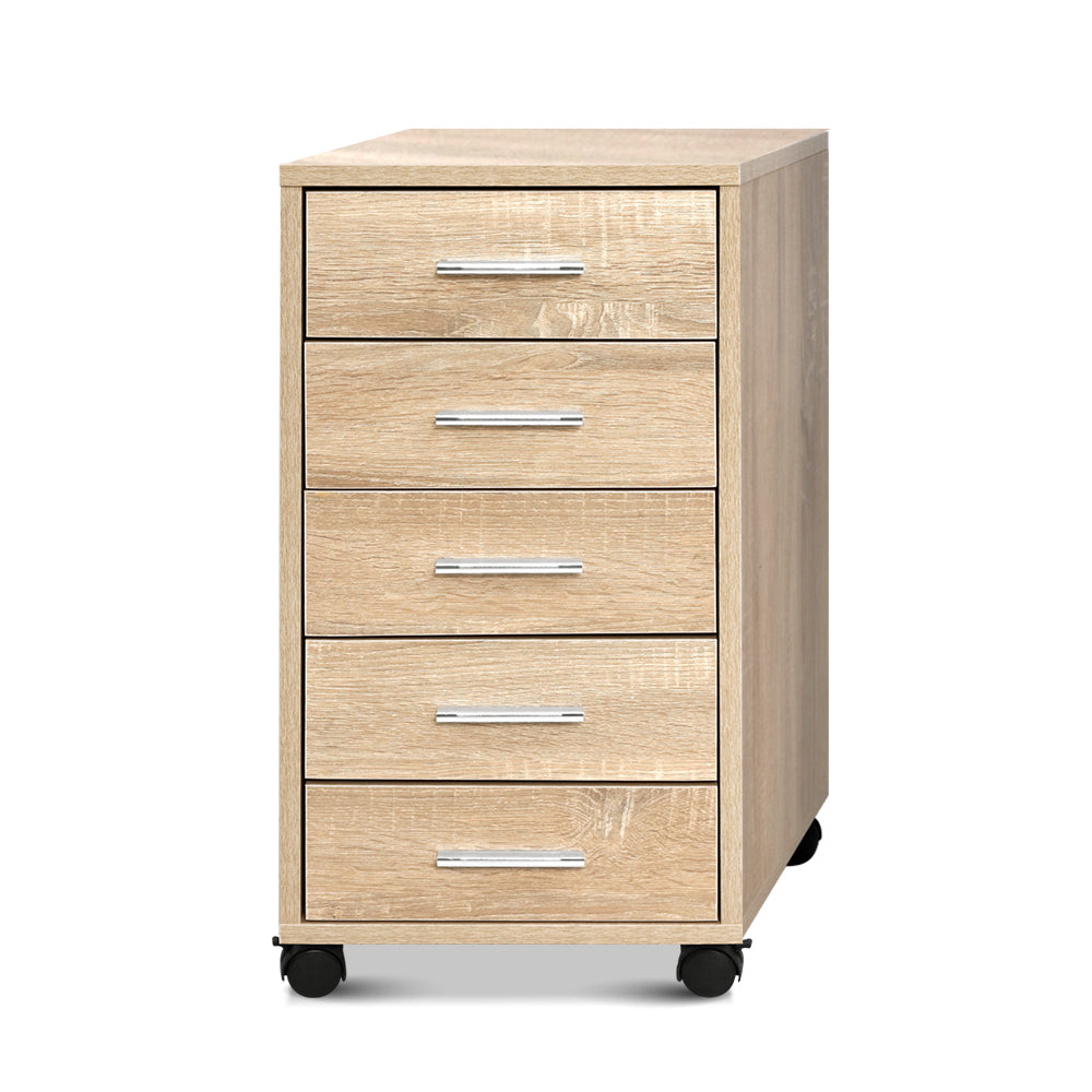 Artiss Filing Cabinet 5 Drawer Office Storage Organiser - Cosy Abode
