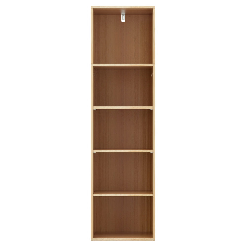 Artiss Bookshelf 5 Tiers MILO - Pine - Cosy Abode