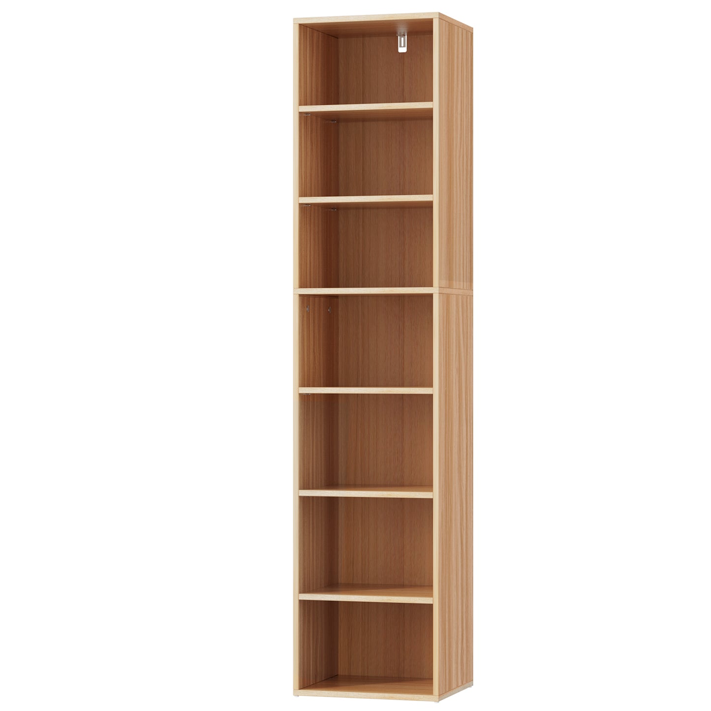 Artiss Bookshelf 7 Tiers MILO Pine - Cosy Abode
