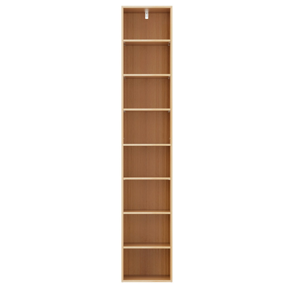 Artiss Bookshelf 8 Tiers MILO Pine - Cosy Abode