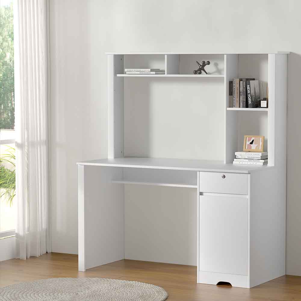 Artiss Computer Desk Office Study Desks Table Drawer Bookshelf Cabinet - Cosy Abode