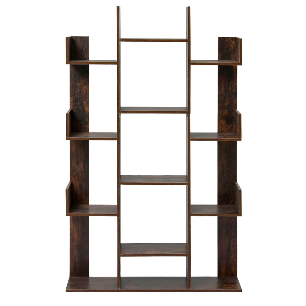 Artiss Tree-Shaped Bookshelf ROMI Walnut - Cosy Abode