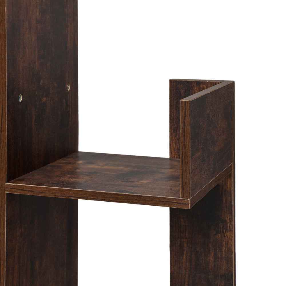 Artiss Tree-Shaped Bookshelf ROMI Walnut - Cosy Abode