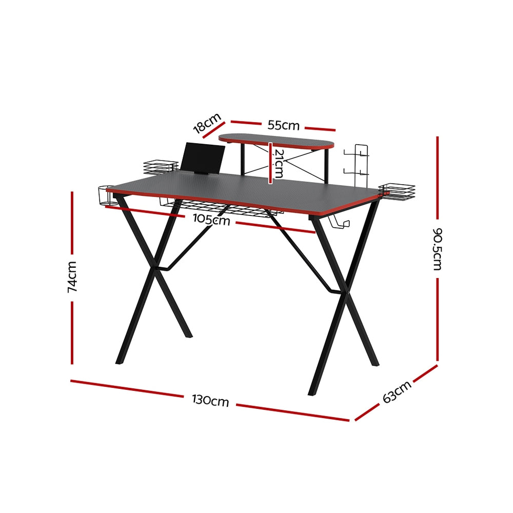 Artiss Gaming Desk Computer Desks 105CM - Cosy Abode