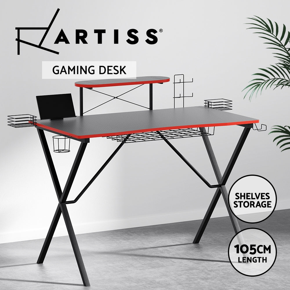 Artiss Gaming Desk Computer Desks 105CM - Cosy Abode