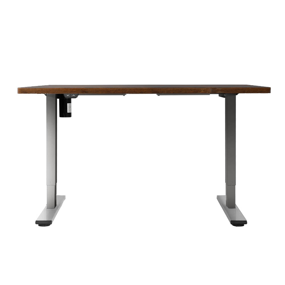 Artiss Standing Desk Motorised 120CM Rustic Brown - Cosy Abode