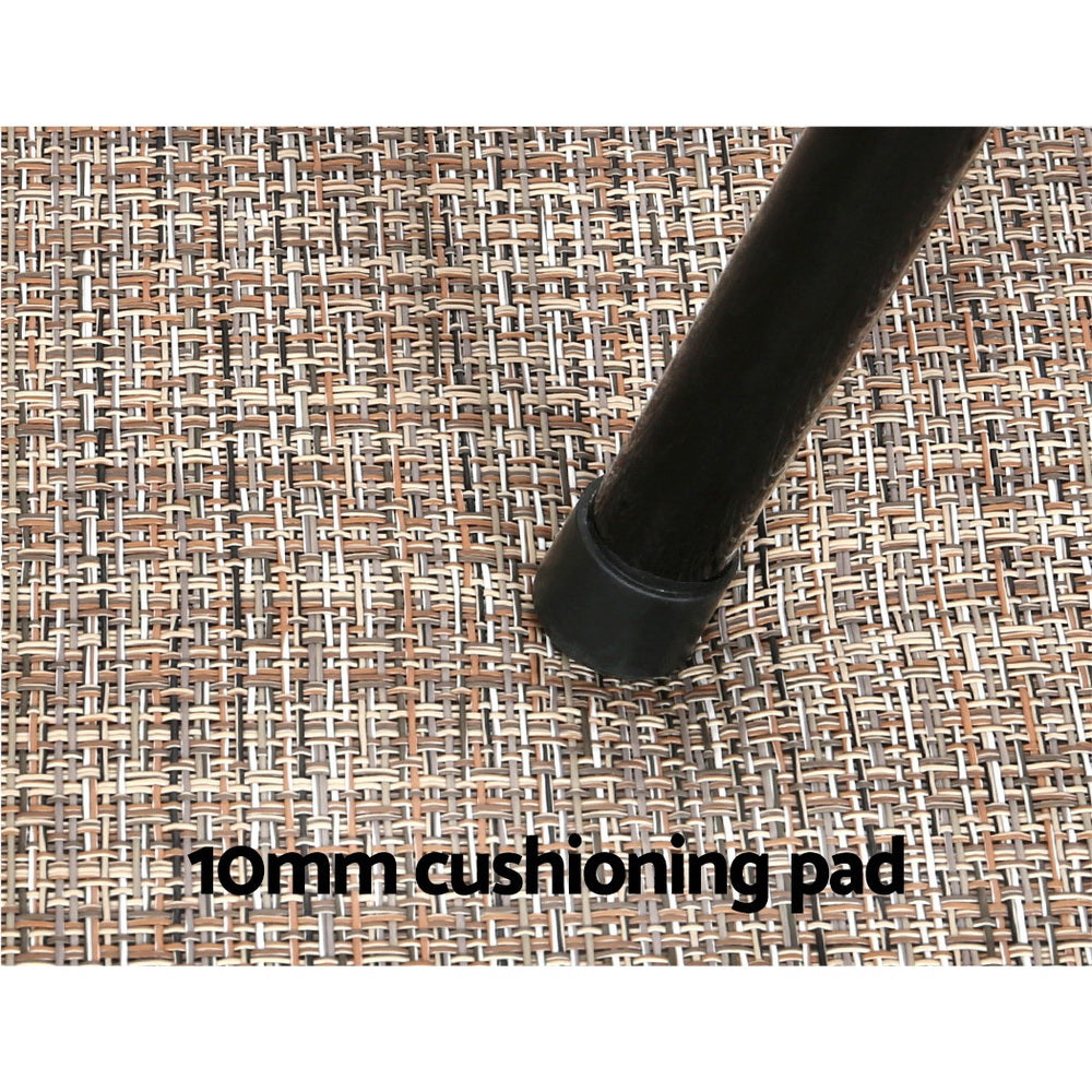 Artiss Kitchen Mat 45x150cm Textilene Floor Rug Carpet Non-slip - Cosy Abode