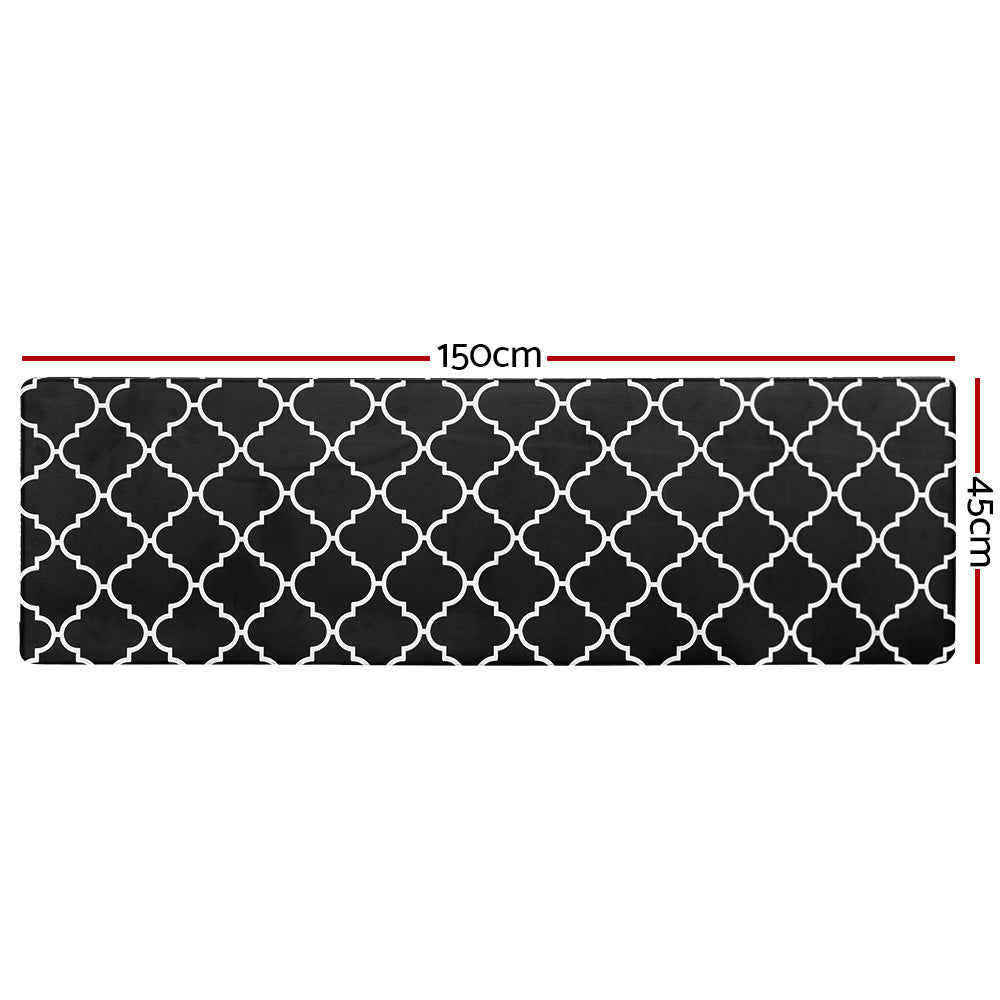 Artiss Kitchen Mat 45x150cm PVC Floor Rug Carpet Non-slip Gina - Cosy Abode