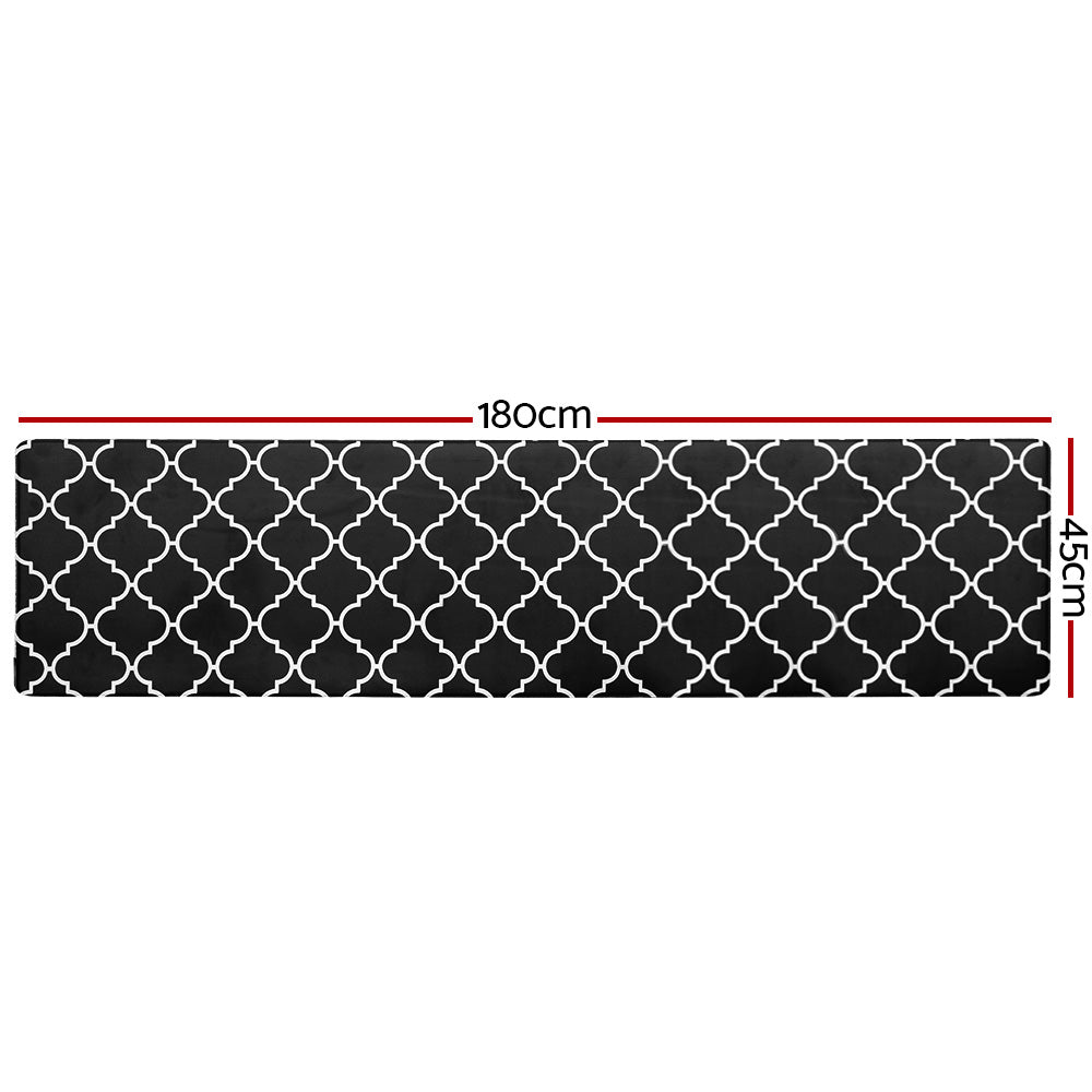 Artiss Kitchen Mat 45x180cm PVC Floor Rug Carpet Non-slip Gina - Cosy Abode