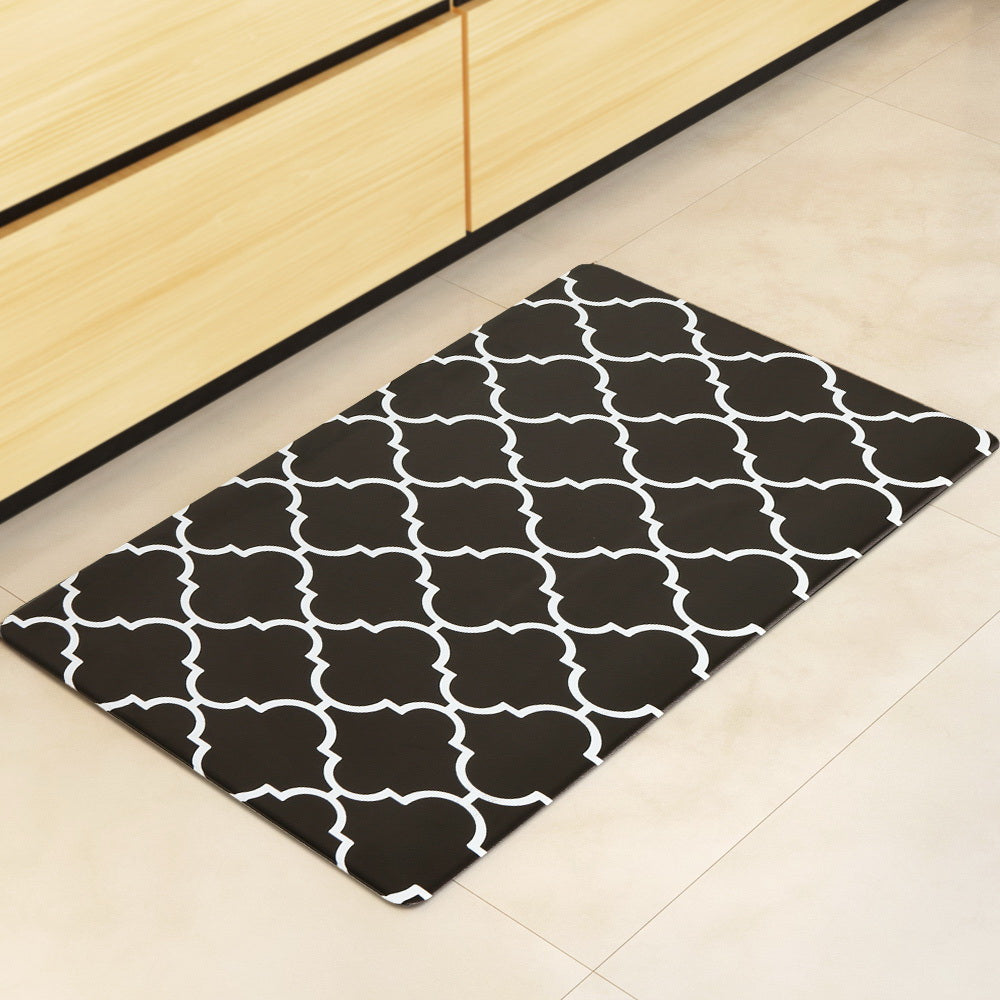 Artiss Kitchen Mat 45x75cm PVC Floor Rug Carpet Non-slip Gina - Cosy Abode