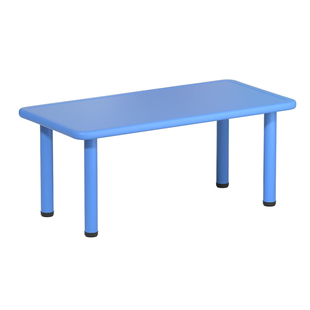 Keezi Kids Table Plastic Square Activity Study Desk 60X120CM - Cosy Abode