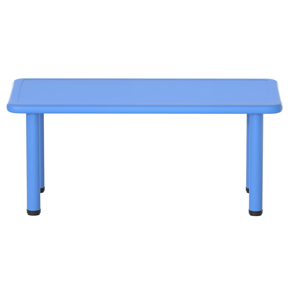 Keezi Kids Table Plastic Square Activity Study Desk 60X120CM - Cosy Abode