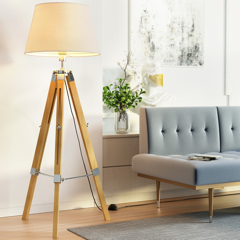 Artiss Tripod Floor Lamp Adjustable Height LED Light Stand Home Room Reading - Cosy Abode