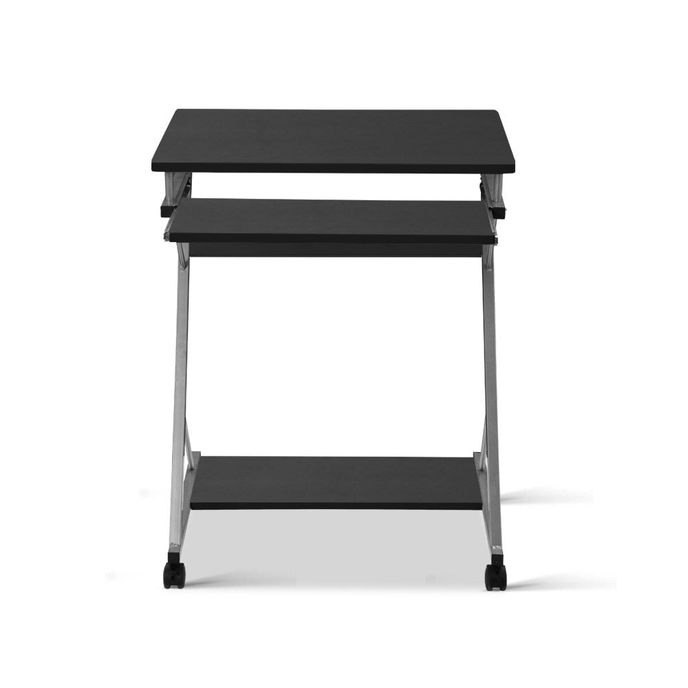 Artiss Computer Desk Keyboard Tray Shelf Black 60CM - Cosy Abode
