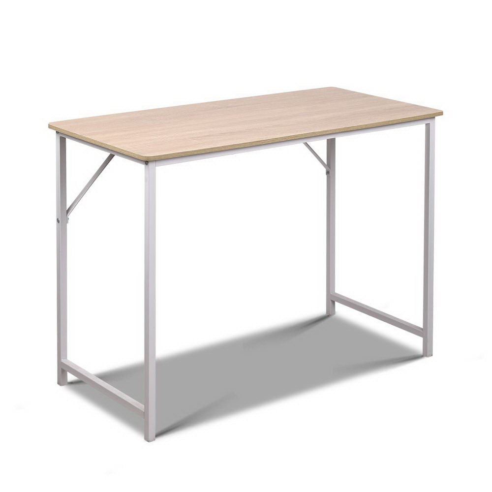 Artiss Computer Desk Oak 100CM - Cosy Abode