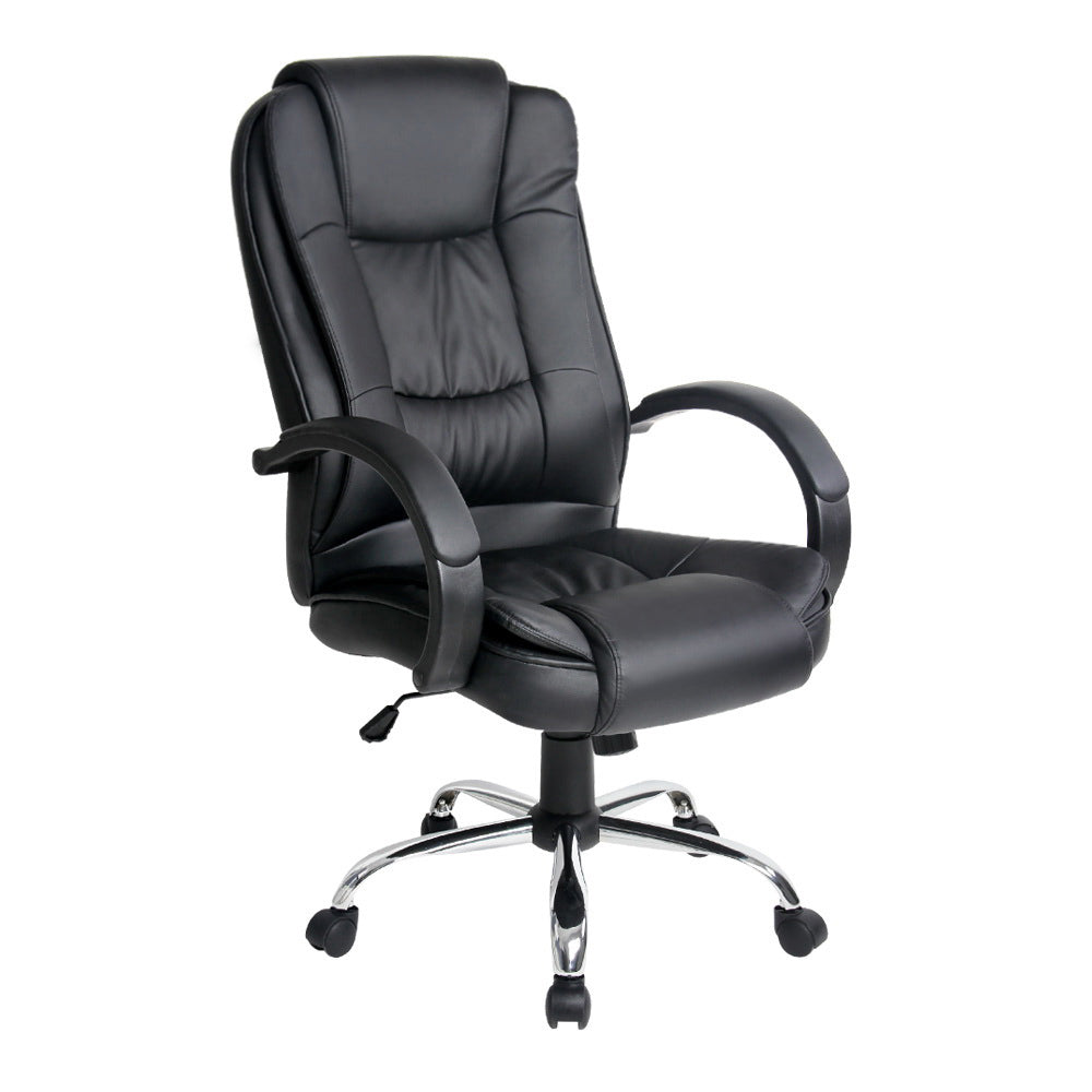 Artiss Executive Office Chair Leather Tilt Black - Cosy Abode