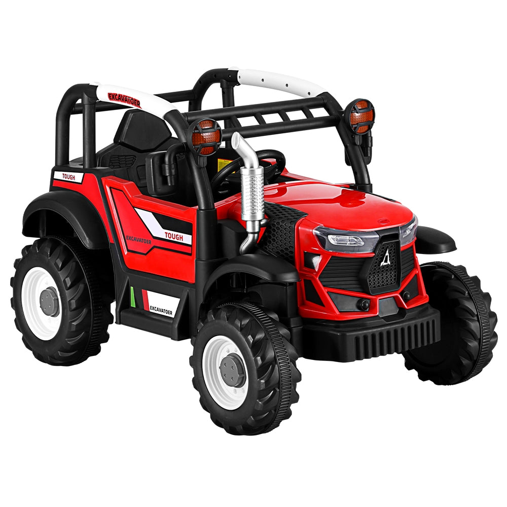 Rigo Kids Electric Ride On Car Off Road Jeep Remote 12V Red - Cosy Abode