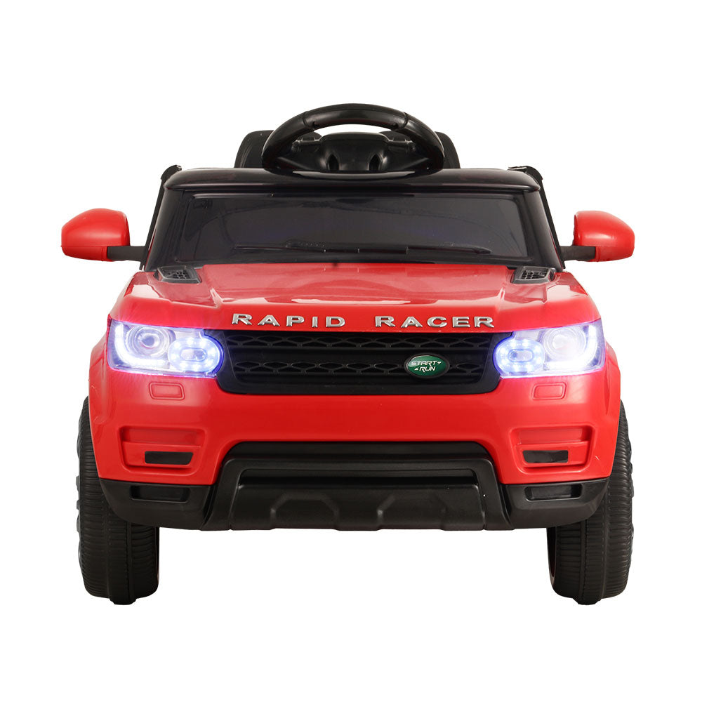 Rigo Kids Electric Ride On Car SUV Range Rover-inspired Cars Remote 12V Red - Cosy Abode
