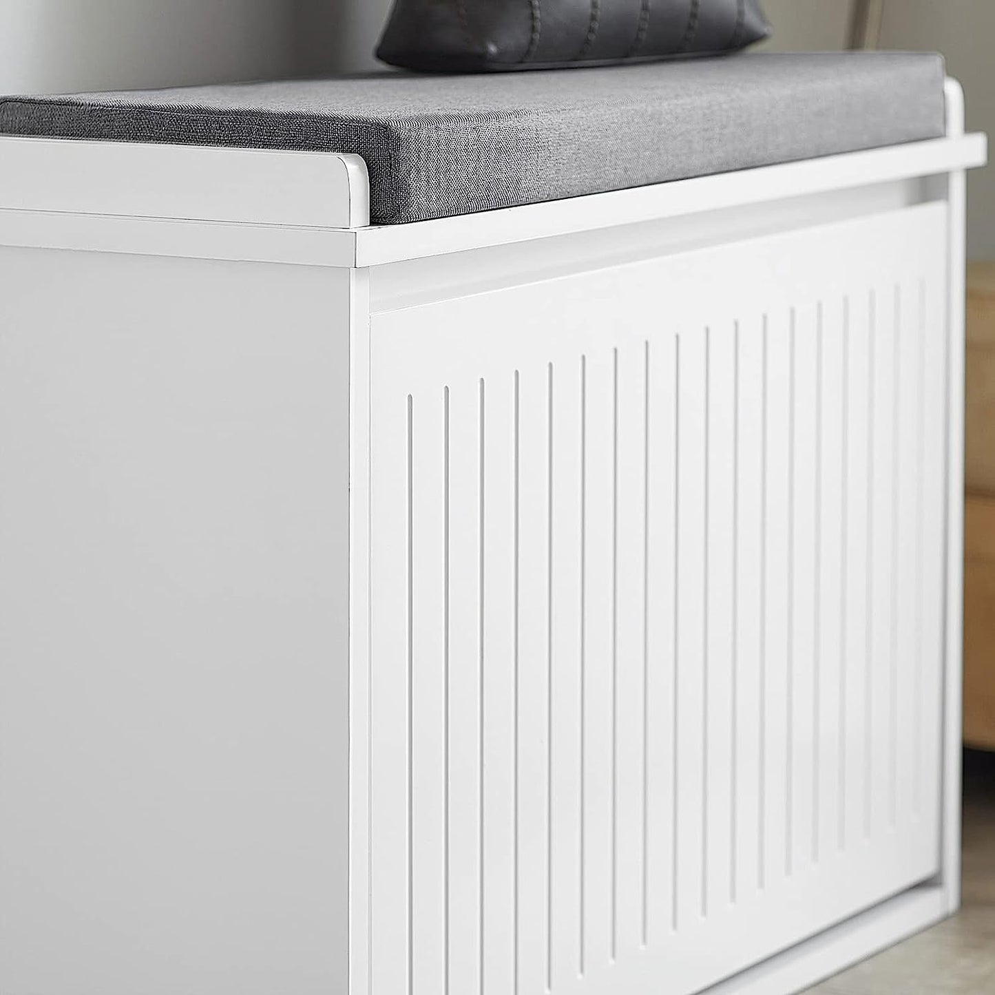 Hallway Shoe Bench Rack Cabinet Seat Cushion - Cosy Abode