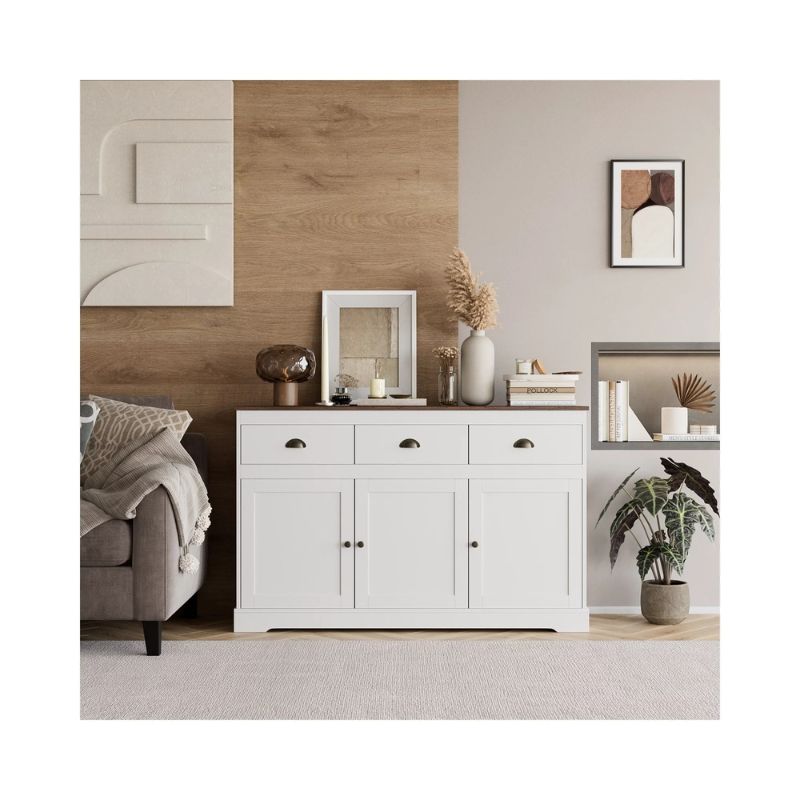Buffet Kitchen Sideboard 3 drawers and 3 doors - Cosy Abode