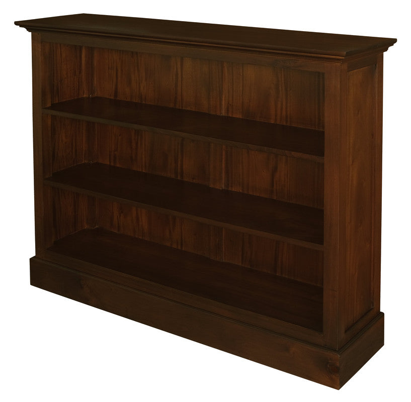 Tasmania Half Size Bookcase - Large (Mahogany) - Cosy Abode