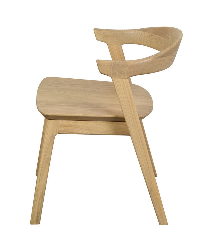 Fynn Oak Dining Chair - Set of 2 (Natural) - Cosy Abode
