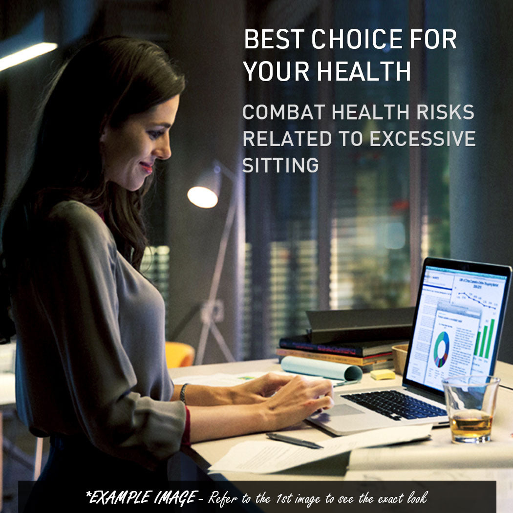 Fortia Sit To Stand Up Standing Desk, 120x60cm, 72-118cm Electric Height Adjustable, 70kg Rated, White/White Frame - Cosy Abode