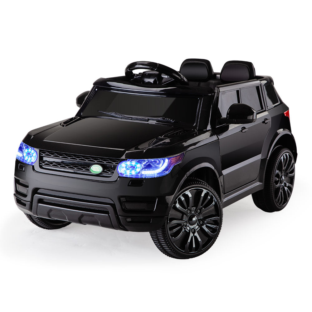 ROVO KIDS Ride-On Car Electric Childrens Toy Battery Powered w/ Remote Black 12V - Cosy Abode