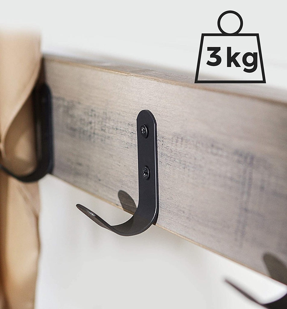 VASAGLE Coat Rack Stand 175cm Greige - Cosy Abode