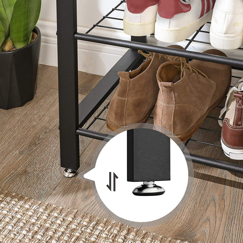 VASAGLE Coat Rack Stand 175cm Greige - Cosy Abode